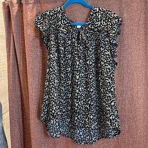 Old Navy Flutter Sleeve Blouse
